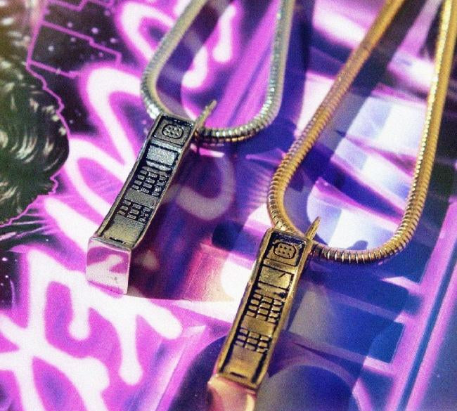 Saved By The Cell Pendant Ss Necklaces