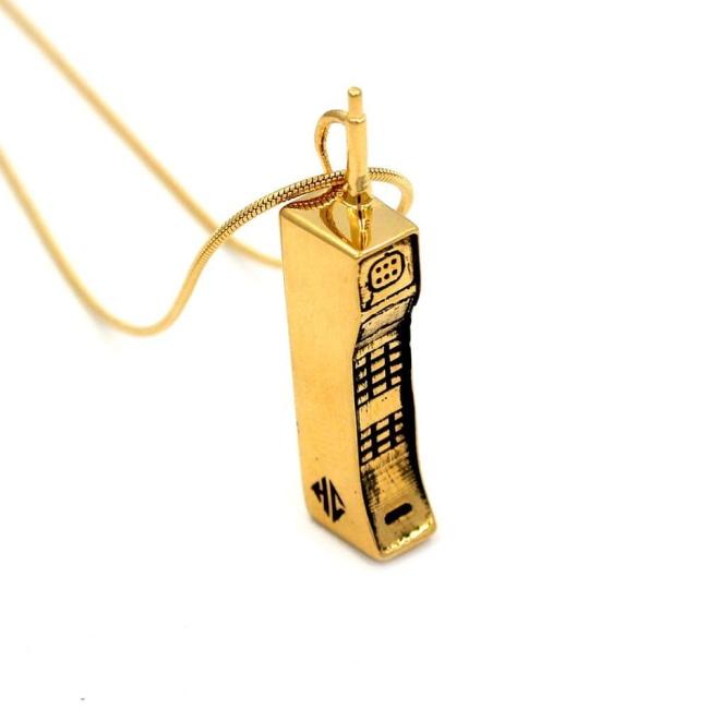 Saved By The Cell Pendant Vermeil Pm Necklaces