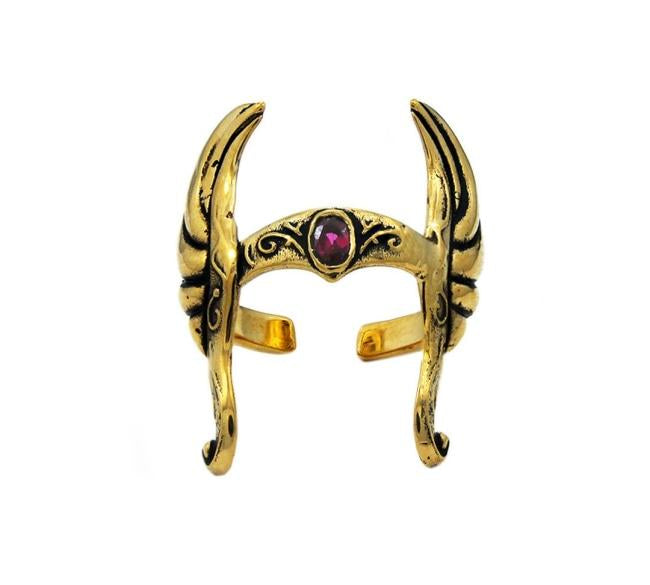 She-Ra Helmet Ring Gold / O/s Ss Rings