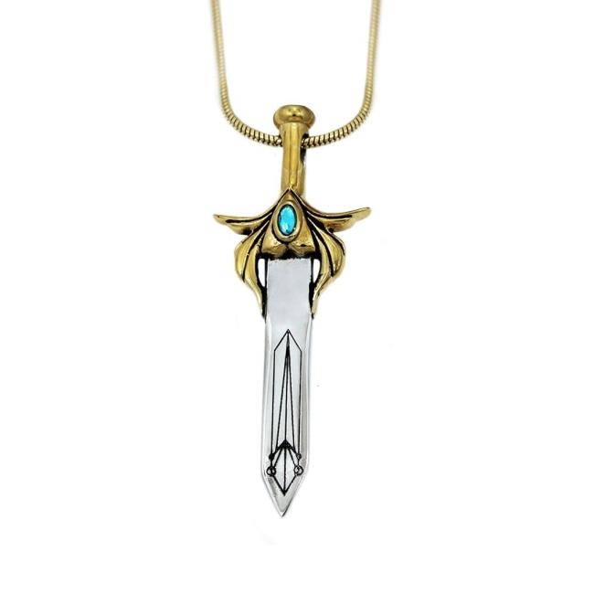 She-Ra Sword Pendant Silver/gold / 24 Ss Necklaces