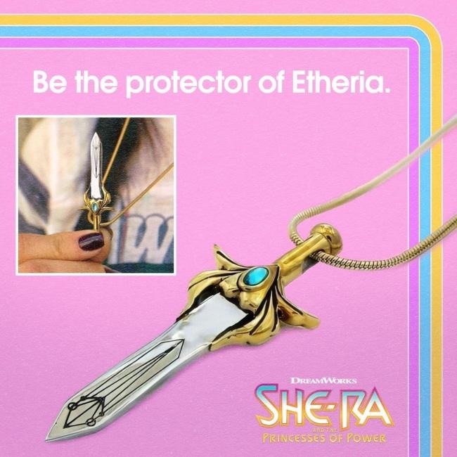 She-Ra Sword Pendant Ss Necklaces
