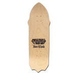 back of the Skeletor skate deck from the masters of the universe collection