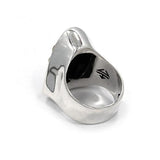 back of the Skeletor Ring from the masters of the universe collection
