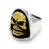 left side of the Skeletor Ring from the masters of the universe collection