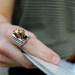 Sphynx Ring, egyptian ring, egyptian jewelry, han cholo ring, han cholo jewelry, sphynx jewelry