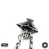 back of the Star Destroyer Pendant from the han cholo star wars collection