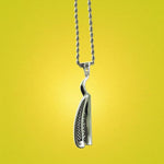 Straight Razor Pendant Ss Necklaces
