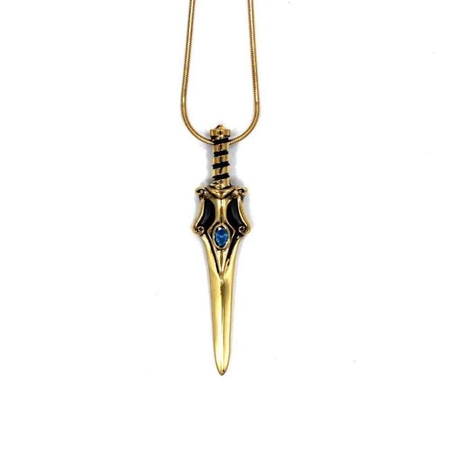 Sword Of Protection Pendant Vermeil / 18 Pm Necklaces
