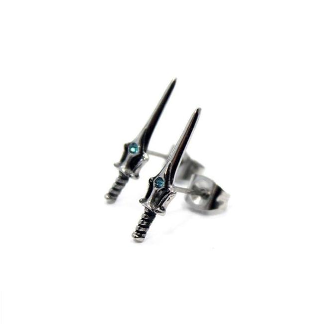 Sword Of Protection Stud Earrings Ss Earrings