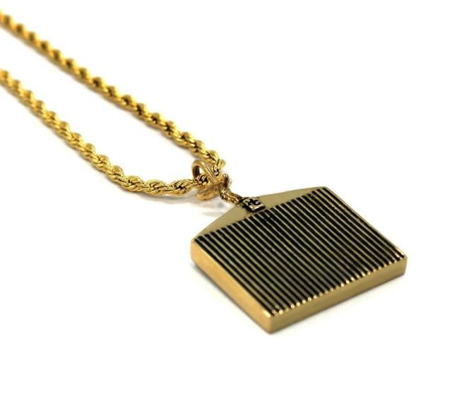 The Hc Grill Pendant Gold Ss Necklaces