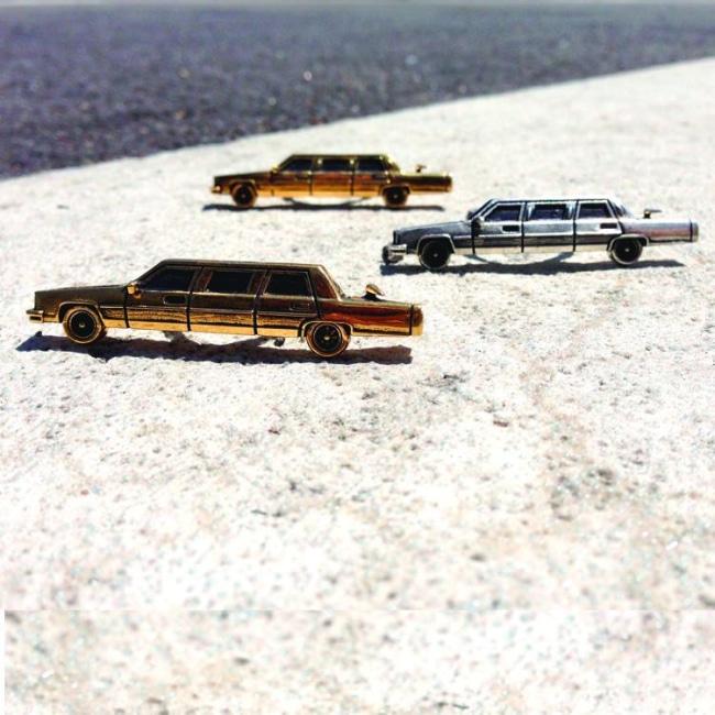 shot of 3 high life rings cruising down a street