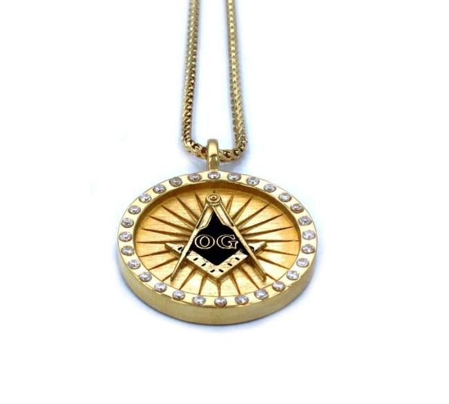 The Og Mason Pendant Gold / 24 Ss Necklaces