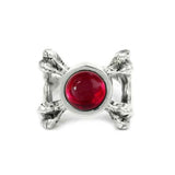 front of the Skeletor armor Ring from the masters of the universe jewelry collection