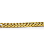 gold mens chain, Chain for men, 15mm gold chain
