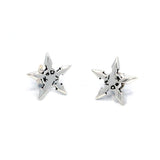 Throwing Star 5 Point Earrings Pm Earrings