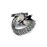 D&D Twin Dragon Ring,Dungeons and dragons ring,D&D jewelry,DND Dragon,dragon ring,2 headed dragon