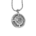 ufo mothership pendant, ufo necklace, ufo jewelry alien jewelry