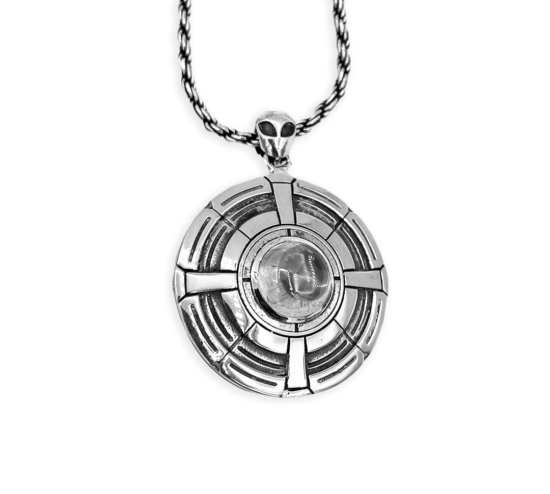 ufo mothership pendant, ufo necklace, ufo jewelry alien jewelry