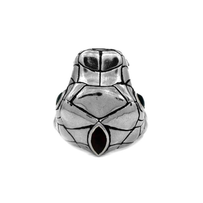 top of the Venom Ring silver from the han cholo fantasy collection