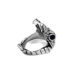 right angle of the Venom Ring silver from the han cholo fantasy collection
