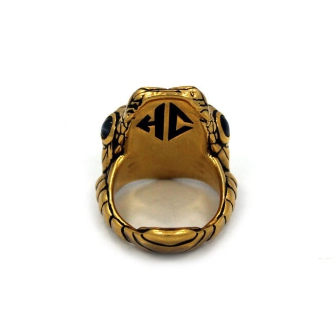 inner detail of the Venom Ring gold from the han cholo fantasy collection