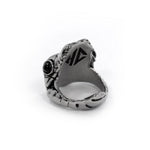 inner angle of the Venom Ring silver from the han cholo fantasy collection