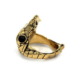 right angle of the Venom Ring gold from the han cholo fantasy collection