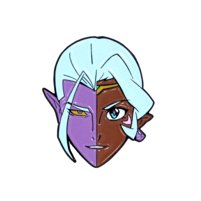 Voltron Lotor Vs. Allura Enamel Pin, prince lotor enamel pin, princess allura enamel pin, allura pin