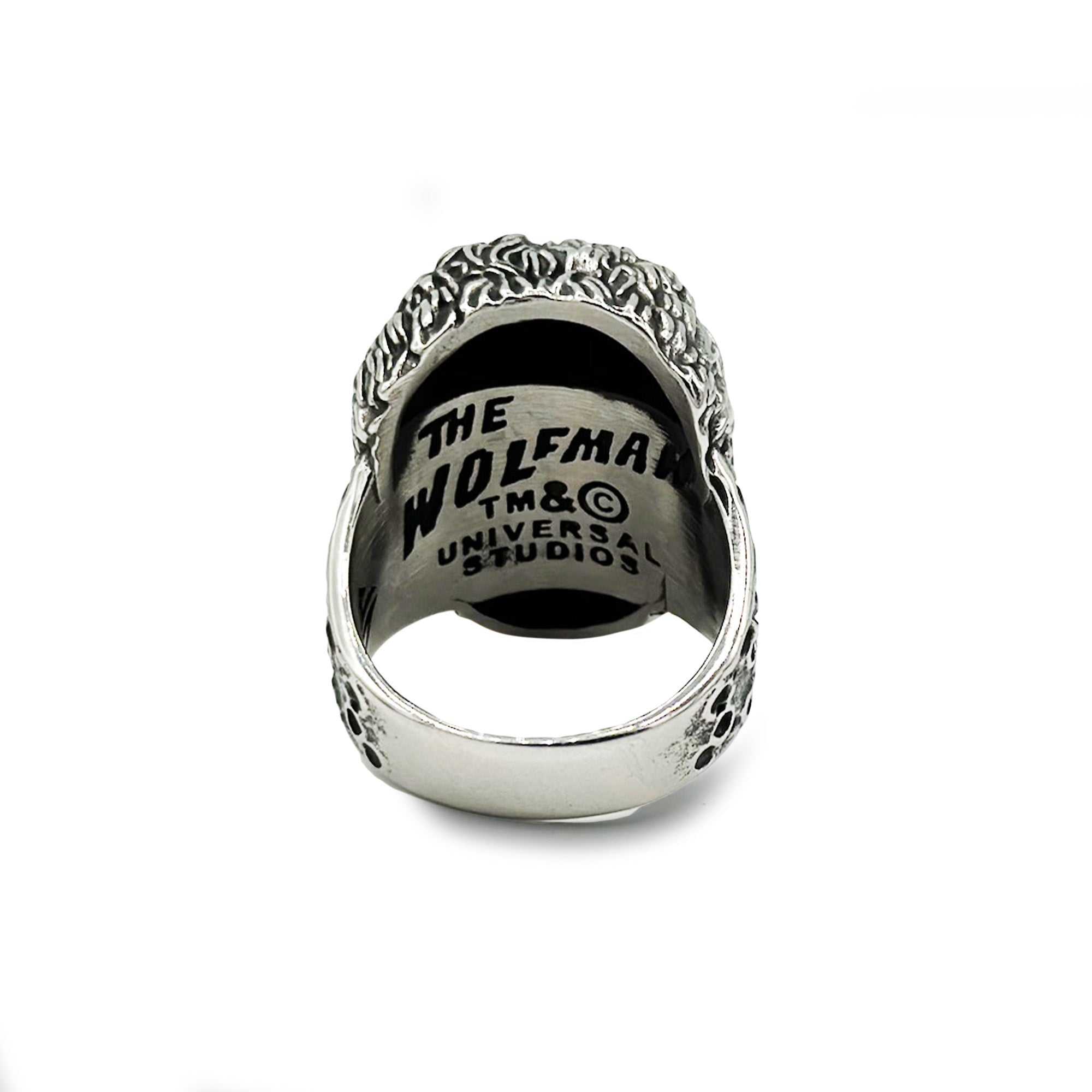 universal monsters wolfman ring stainless steel