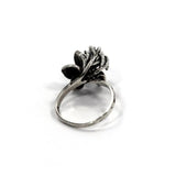 Weeping Willow Ring, Flower Ring, Stone Flower Ring, Flower Jewelry, willow ring, willow jewelry