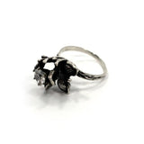 Weeping Willow Ring, Flower Ring, Stone Flower Ring, Flower Jewelry, willow ring, willow jewelry