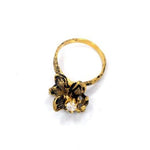 Weeping Willow Ring, Flower Ring, Stone Flower Ring, Flower Jewelry, willow ring, willow jewelry