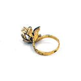 Weeping Willow Ring, Flower Ring, Stone Flower Ring, Flower Jewelry, willow ring, willow jewelry