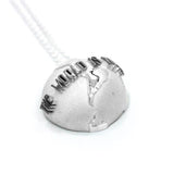 The World is Yours Pendant pm necklaces Precious Metals 